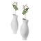 Tall Narrow Vase, Sleek Split Vase, Modern Floor Vase, Decorative Gift, Vase for Interior Design, 24.5 Inch Vase for Wedding Dinner Table Party Living Room Office Bedroom